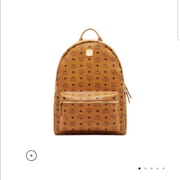 MCM Classic Stark Backpack Tan Monogram - Picture 6 of 10